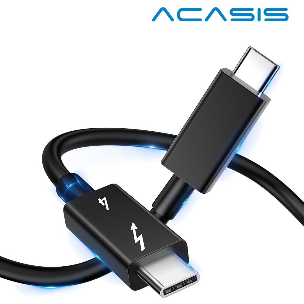 ACASIS USB4 케이블 1M PD100W 인텔라이센스 - 메인 이미지