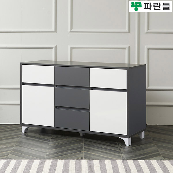 파란들가구 반하나 LPM 1150 높은거실장 다용도수납장