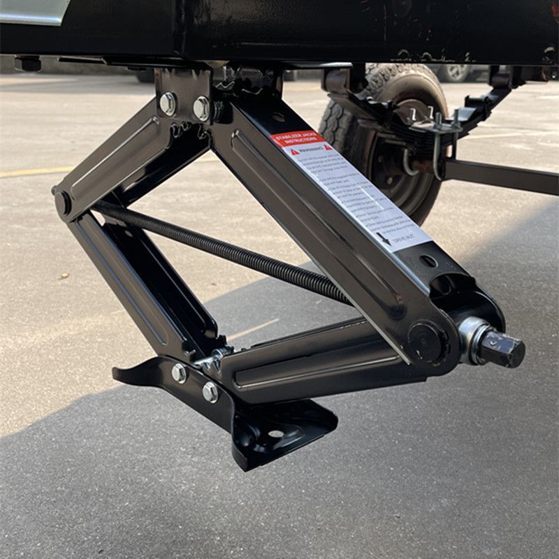 아웃트리거 카라반 트레일러 지지대 받침대 리프트잭 2톤
