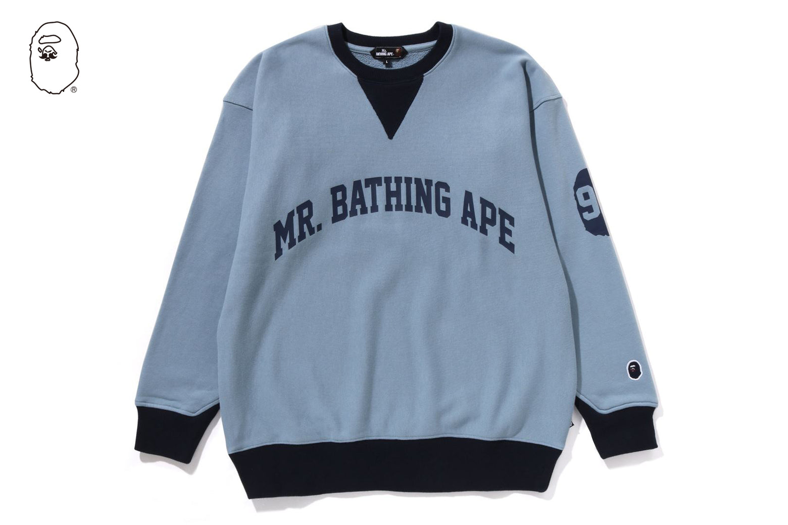 베이프 긴팔티  PULL OVER CREWNECK SWEAT SHIRT 4월 신상 7L30-113-305 - 상세 이미지 2
