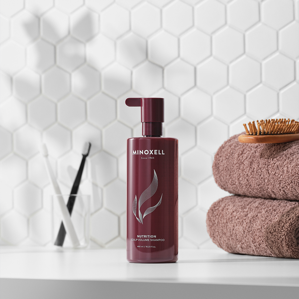 현대약품 마이녹셀 뉴트리션 스칼프 볼륨 탈모샴푸 480ml, 6개 + 트리트먼트 샘플 30매 - 상세 이미지 5