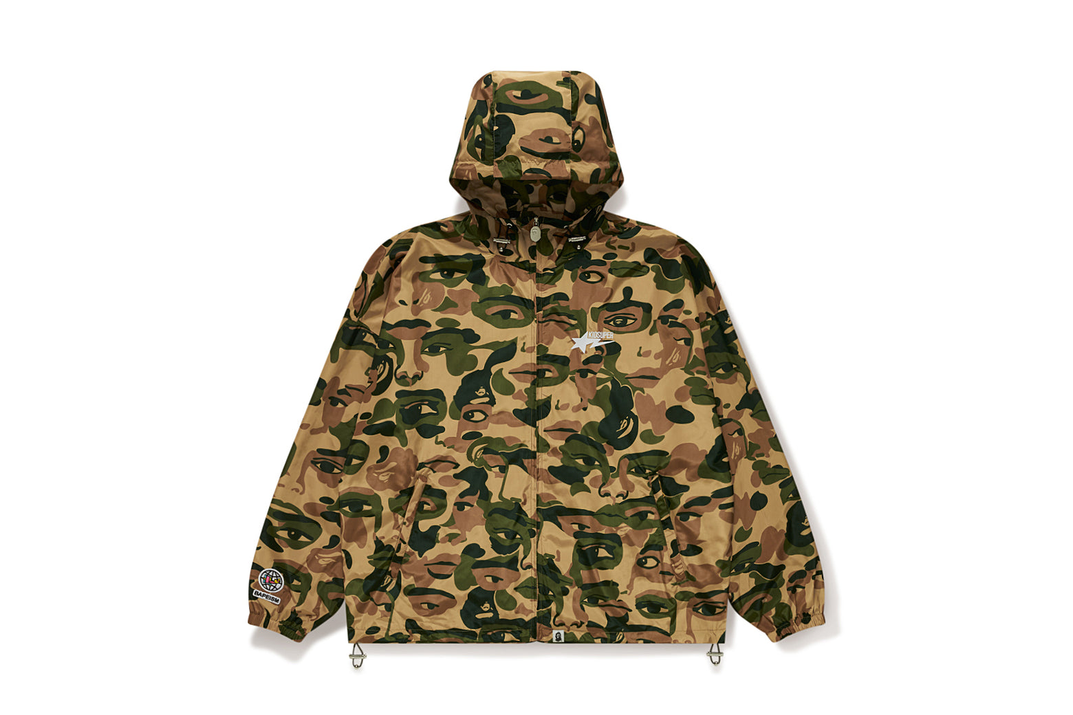 베이프 X KIDSUPER 자켓 CAMO LIGHTWEIGHT JACKET 4월 신상 1L23-140-904 - 상세 이미지 2