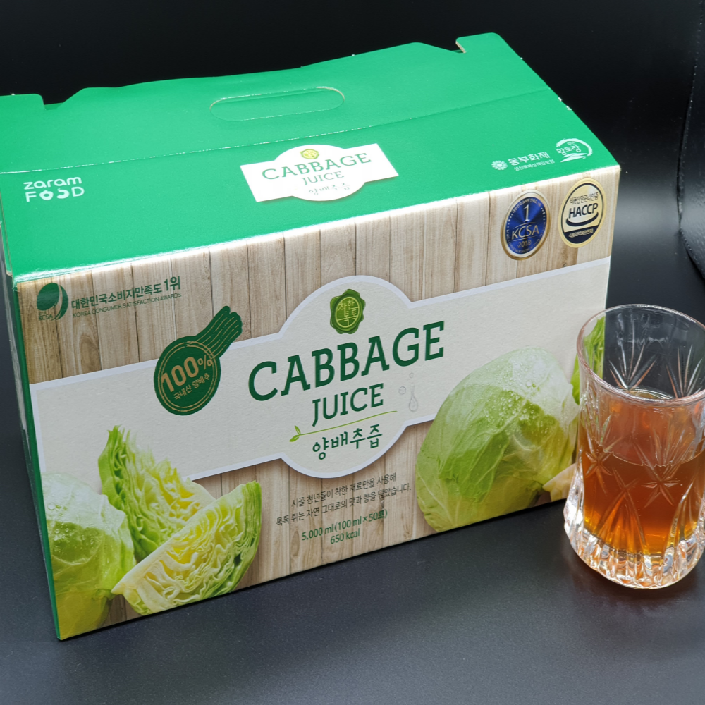 양배추즙 착한톡톡 무안 양배추 100포 제품 이미지