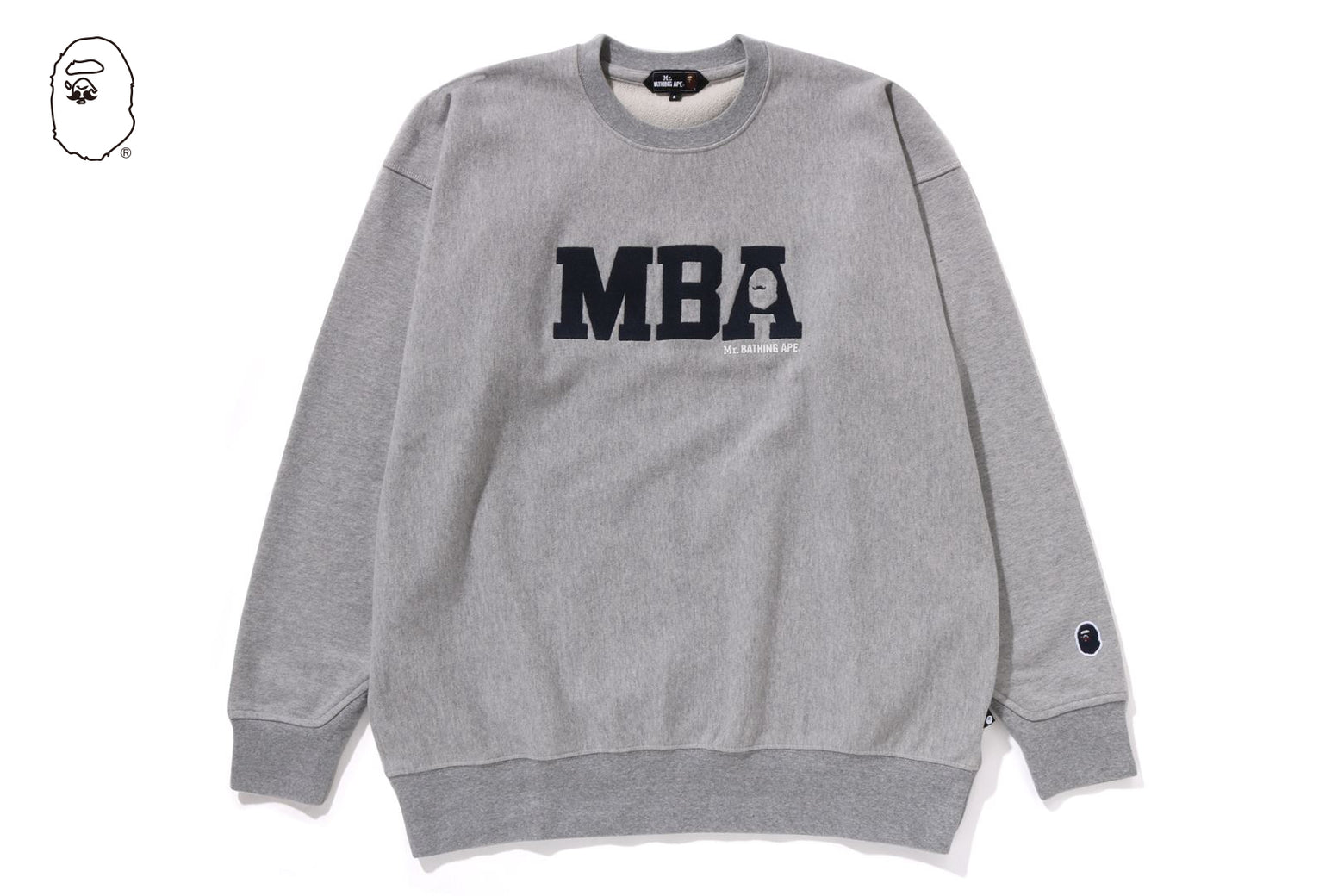 베이프 긴팔티 PULL OVER CREWNECK SWEAT SHIRT 4월 신상 7L30-113-301 - 상세 이미지 2