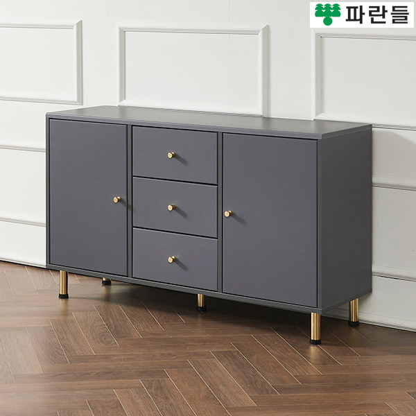 파란들가구 반하나 상판18T 1150높은거실장B 다용도수납장 - 상세 이미지 3