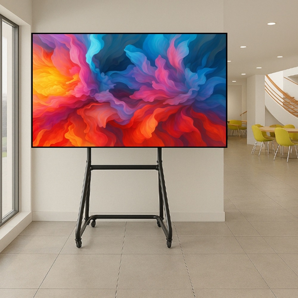 이동식 tv 스탠드 전자칠판 거치대 대형 고중량 248cm(98인치) - 상품 이미지