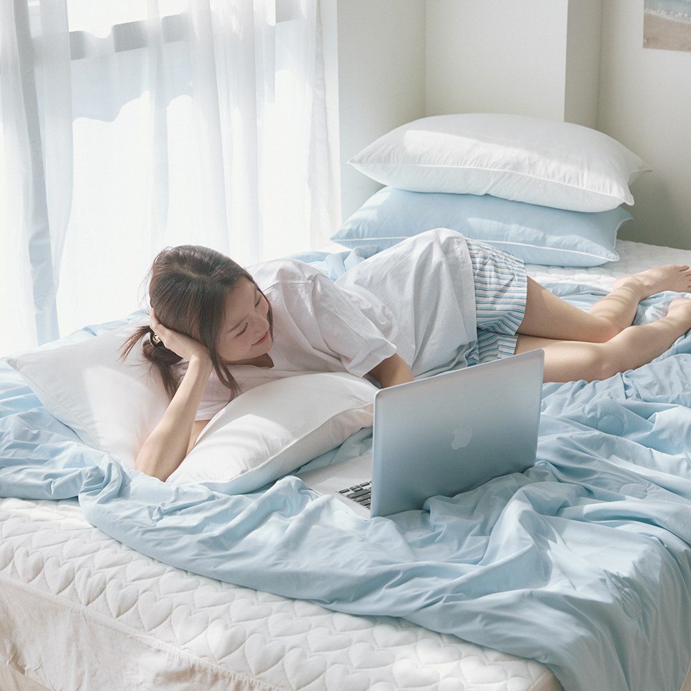 히말라야 여름 쿨링 냉감 베개커버 지퍼형 50x70cm