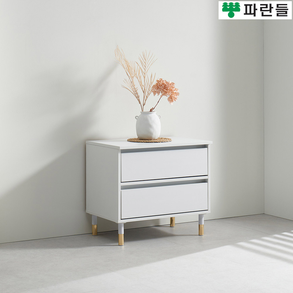 파란들가구 반하나 600 2단서랍거실장 2단서랍장거실협탁 - 상세 이미지 3
