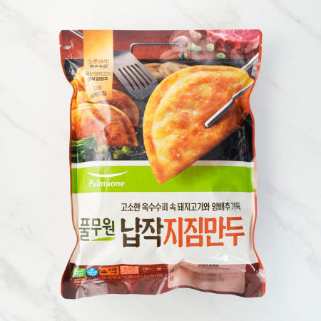 메가마트 풀무원  납작 지짐만두 700g