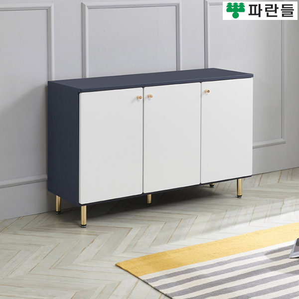 파란들가구 반하나 LPM 1200 높은거실장 다용도수납장