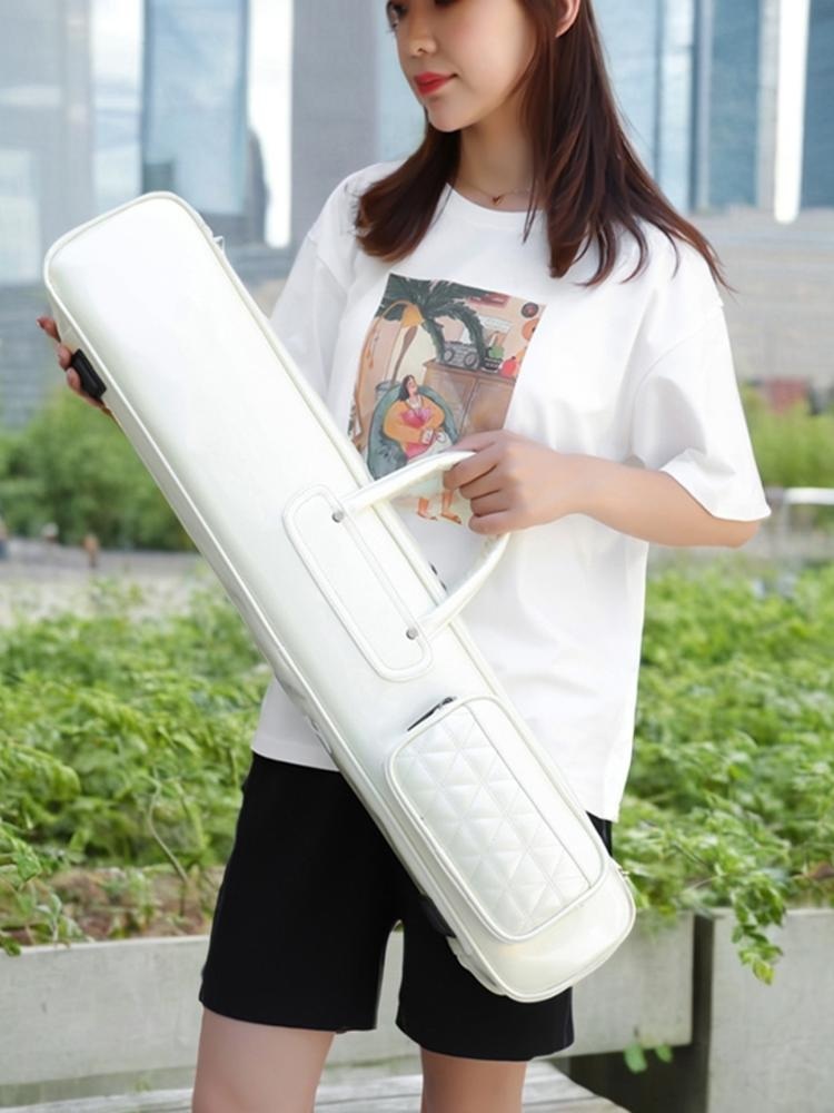 대금케이스 플루트 파우치 관악기 파우치 숄더백 다크블루 75cm (7개입) - 상품 이미지