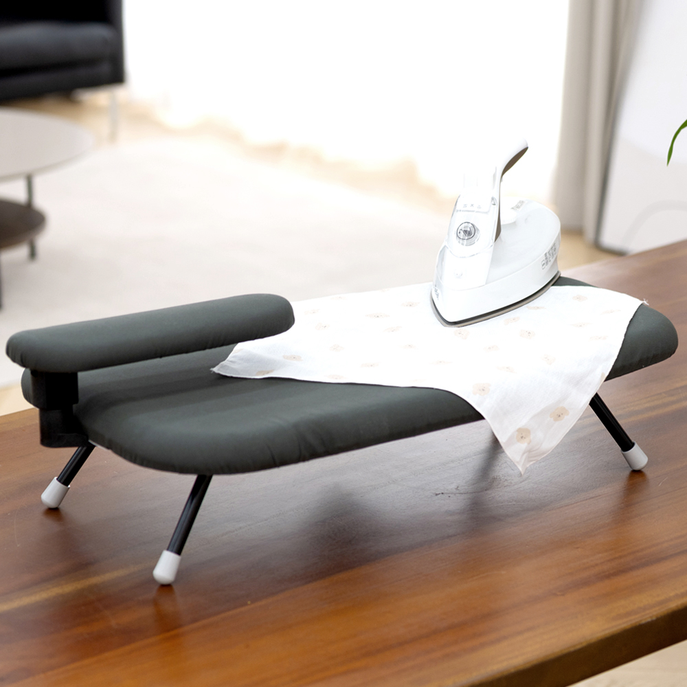 파리지앵 다리미보드 좌식 1인가구 다리미판 컴팩트 베이지