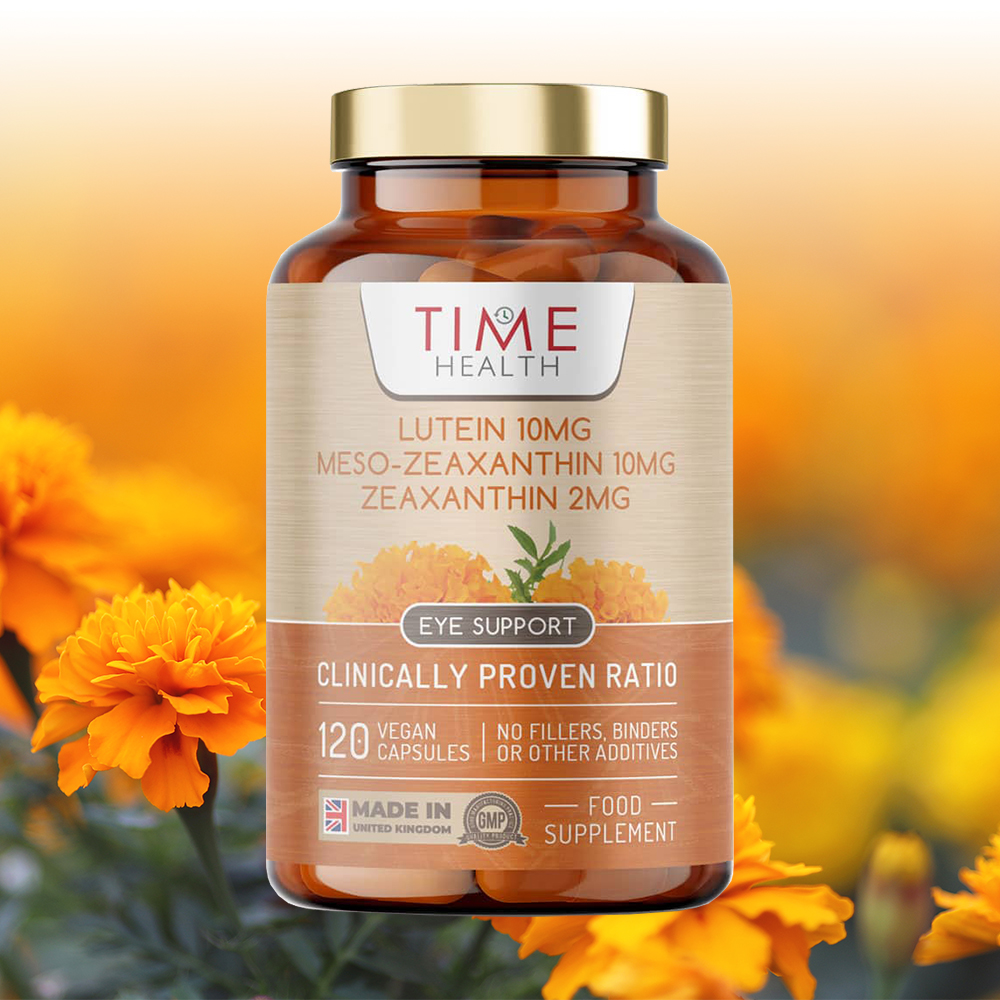 타임헬스 루테인 120캡슐 4개월분 지아잔틴 메소지아잔틴