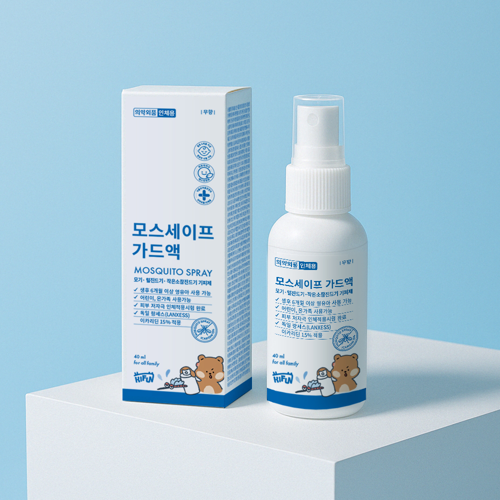 키펀 모스세이프 가드액 모기기피제 40ml, 1개 - 상세 이미지 2