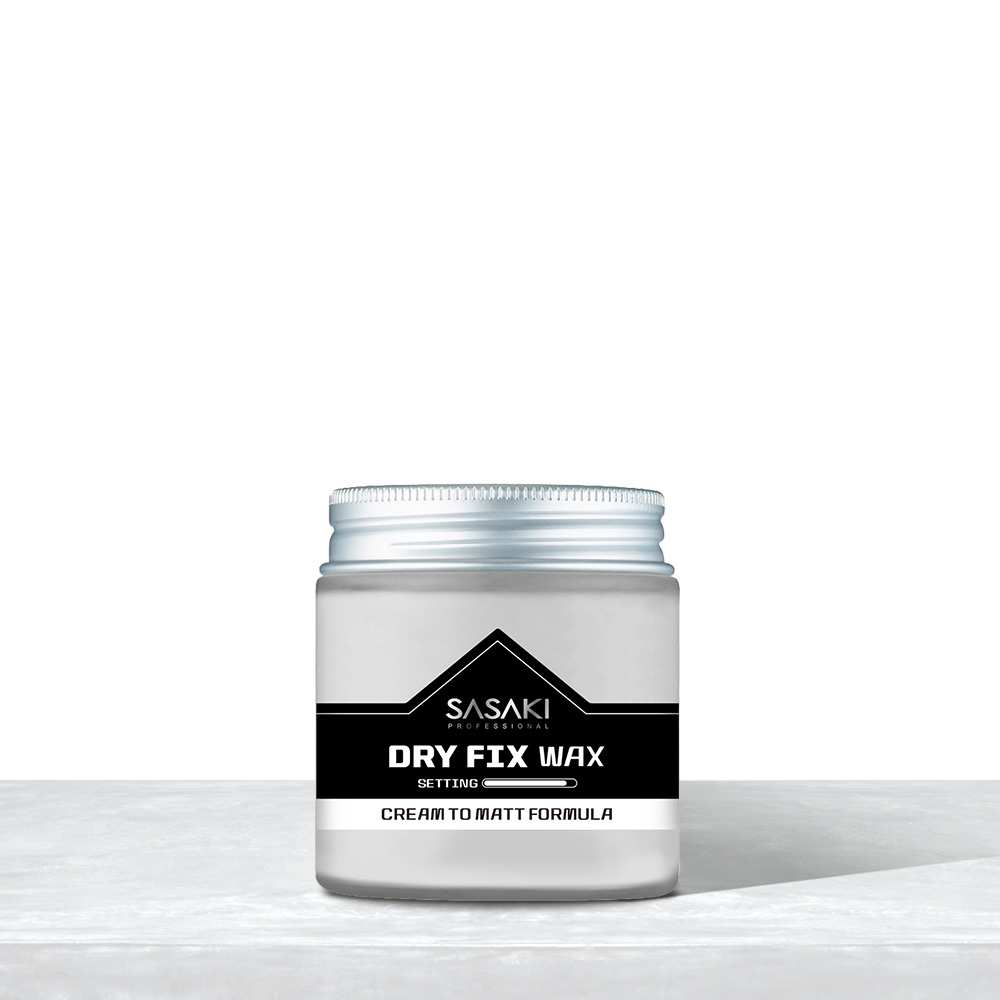 사사키 드라이 픽스 클레이 매트 왁스 100ml 미용실 수성 강력 고정