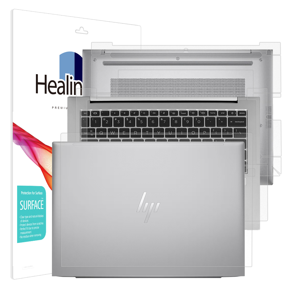 HP Z북 파이어플라이 14 G10/G10A 무광 외부보호필름 3종세트 - 메인 이미지