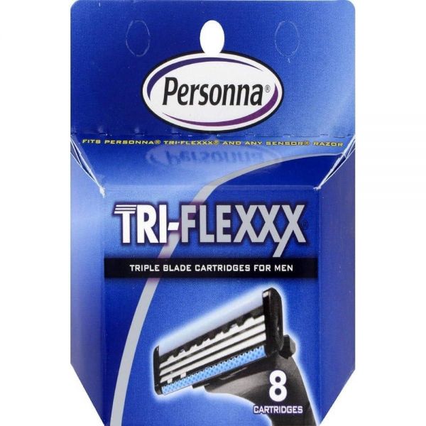 Personna Tri-flexxx 카트리지 - 모든 질레트 센서 및 면도기용, 6개입 : 즐거운 방자마켓