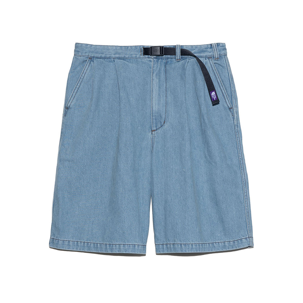 노스페이스퍼플라벨 데님 턱 필드 쇼츠 나나미카 25SS 남자 청반바지 N25SD098 - 상품 이미지