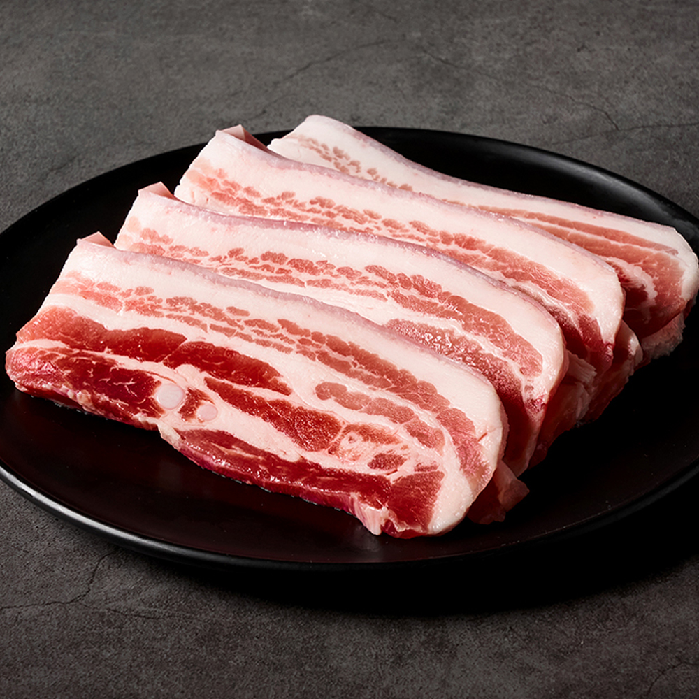 스페인 듀록 삼겹살 1kg 명품 삼겹 냉삼