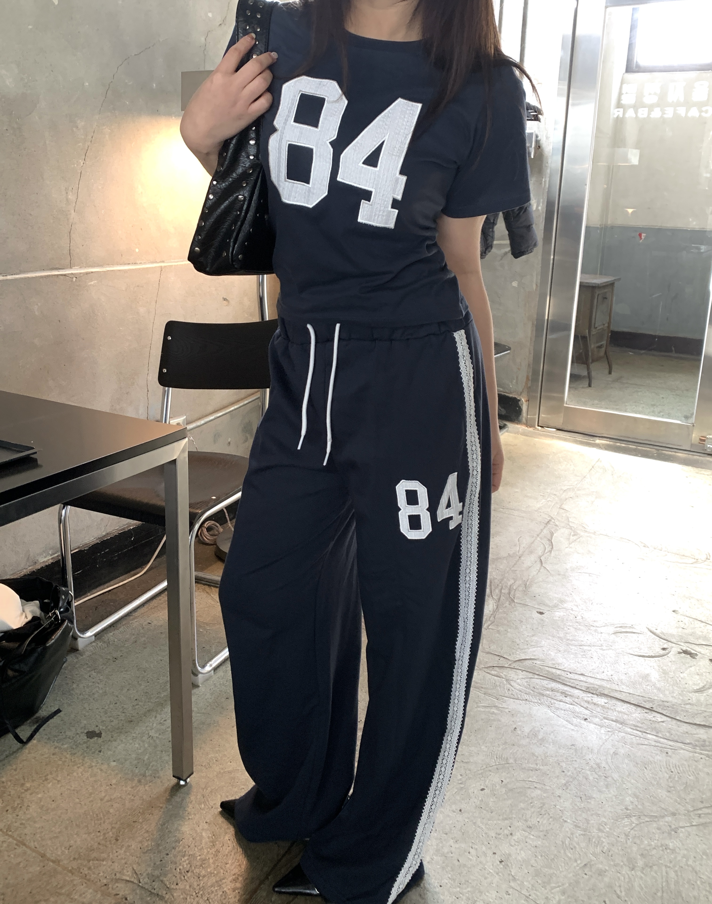 [set 상품] Pre-order 여성 84 트레이닝 여름 반팔 셋업 상세 이미지 13