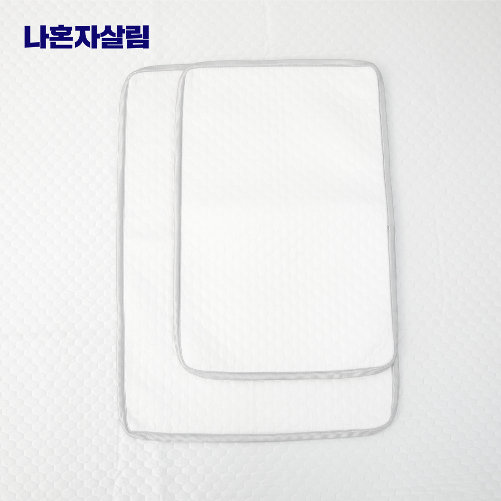 나혼자살림 프리미엄 크리스탈 냉감베개커버 5중직 - 상세 이미지 4