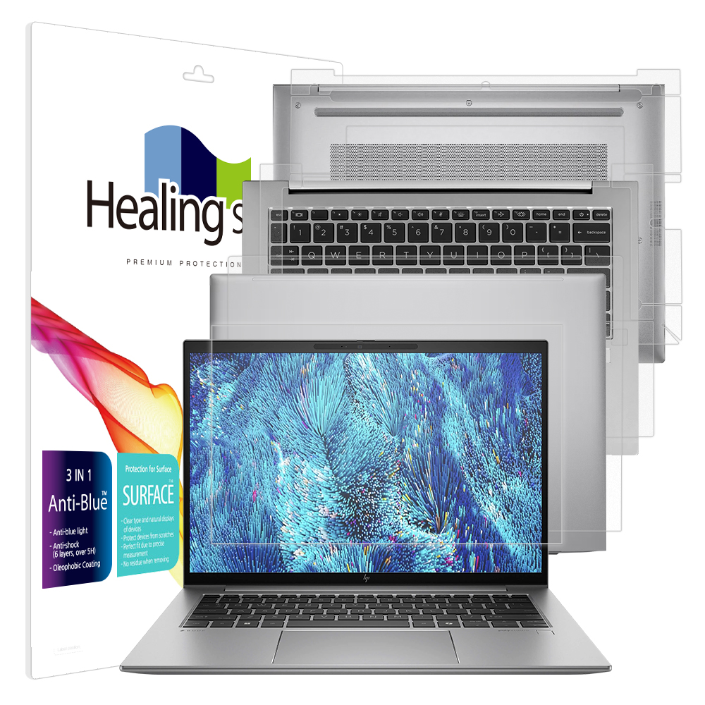 HP Z북 파이어플라이 14 G11/G11A 블루라이트차단 액정보호필름1매 외부3종 - 메인 이미지