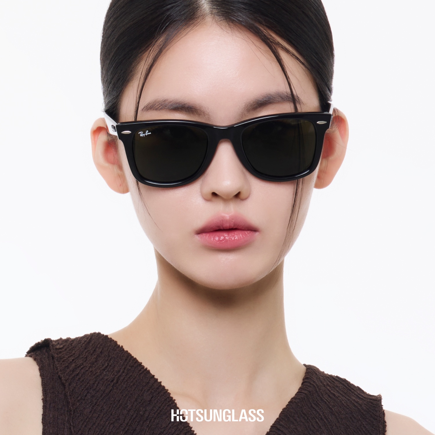 레이벤 웨이페어러 선글라스 RB2140F 여자 남자 클래식 뿔테 자외선차단 - 상세 이미지 4