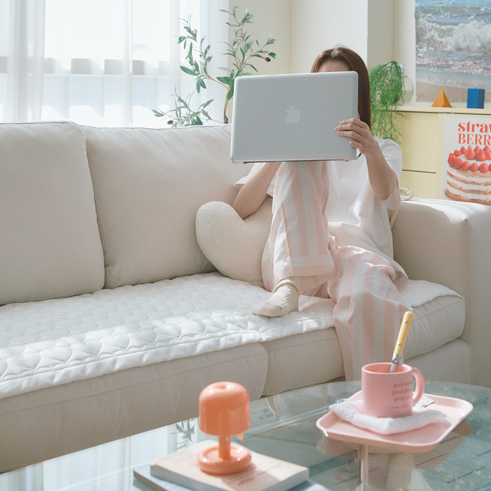 히말라야 듀라론 냉감 쇼파패드 쿨링 여름 사계절 커버 2 3인용 180x70cm