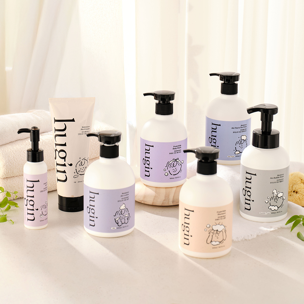 허긴 신생아 아기 유아 아토 로션 대용량 500ml 베이비 스킨케어