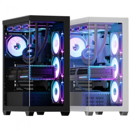 컴이지 킹덤 비바리움 미들 (화이트) 미들타워 케이스