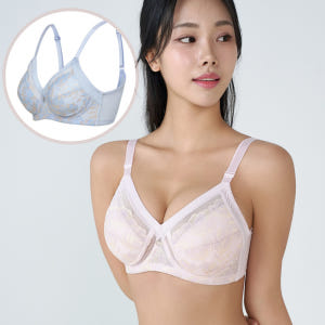 인견 처진가슴 브라 큰컵 홑겹 빅사이즈 처짐방지 새가슴 와이어 보정 브라 착용 후기 | 사이즈/핏 총정리 - 상품 이미지 1