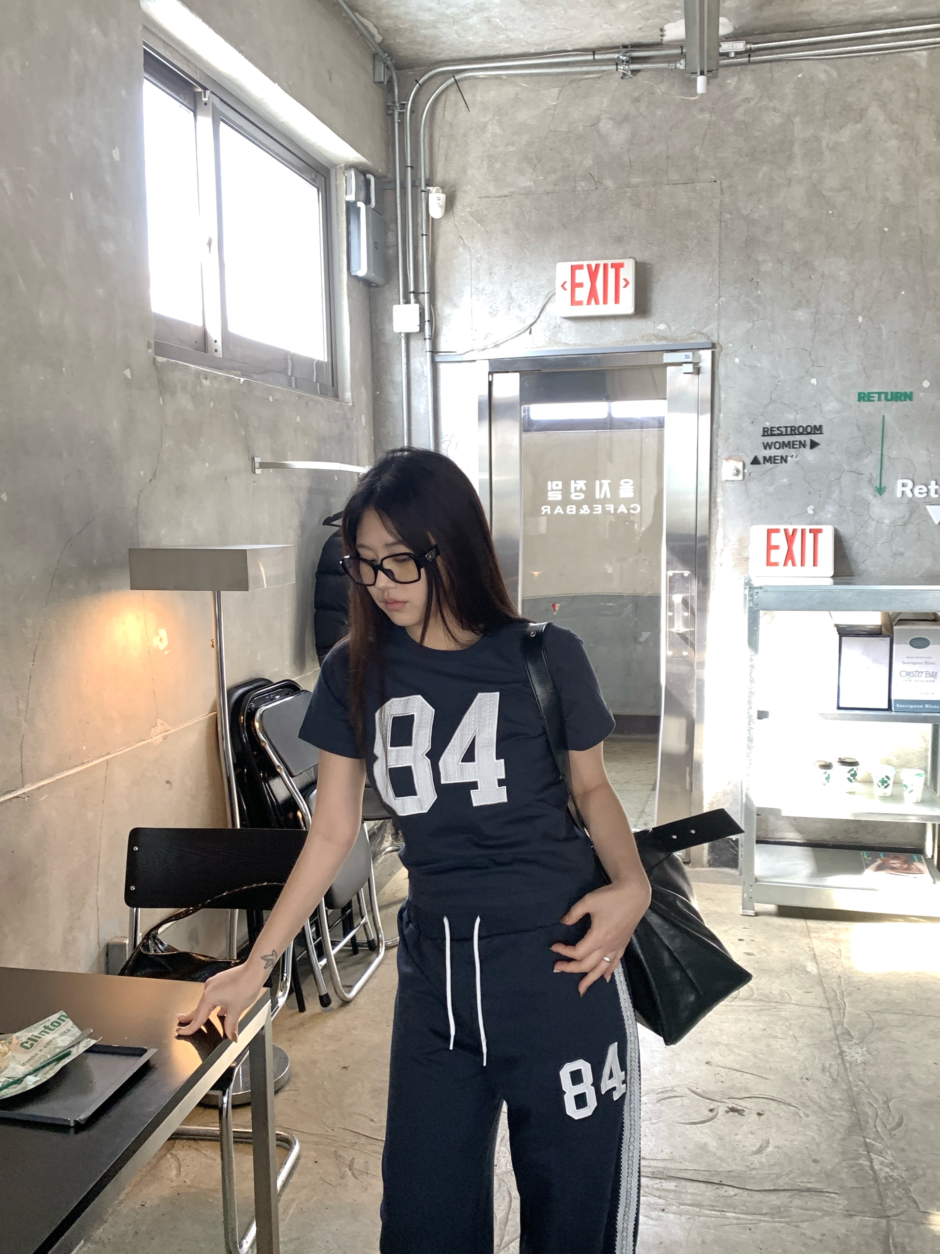 [set 상품] Pre-order 여성 84 트레이닝 여름 반팔 셋업 상세 이미지 12