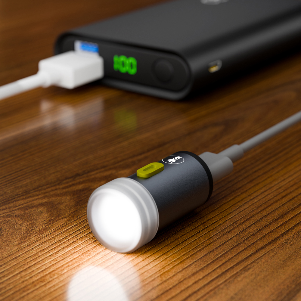 C타입 암(F) 캠핑랜턴 캠핑등 LED 전등 미니 차박조명 휴대용 텐트 등산 산행 트래킹 이미지 6