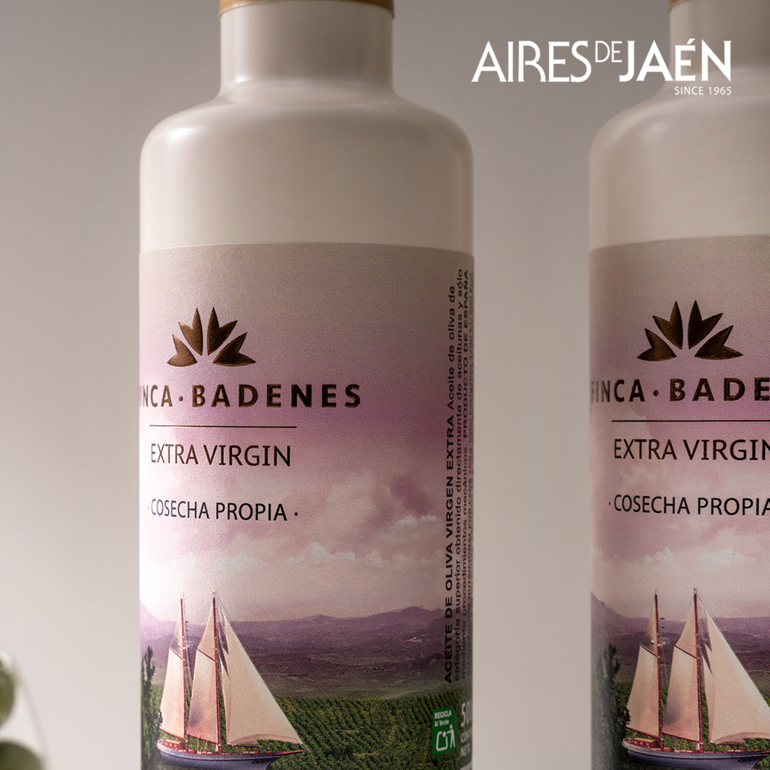아이레스데하엔 핀카 바데네스 피쿠알 엑스트라버진 올리브오일 선물세트 500ml, 2병 - 상세 이미지 3