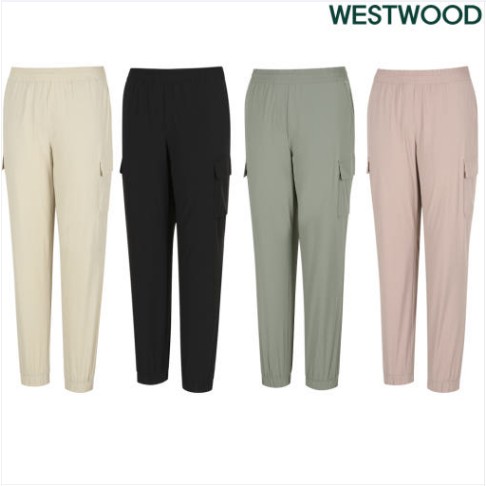 웨스트우드 봄 여름 여성 냉감 조거팬츠 작업복 바지 스판 밴드 블랙야크 케이투