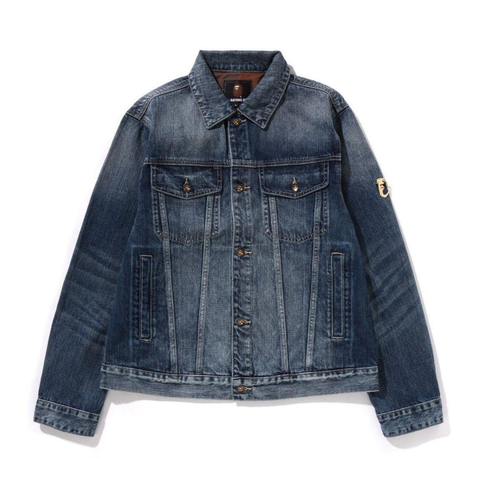 베이프 자켓 DENIM JACKET 4월 신상 7L30-140-307 - 메인 이미지