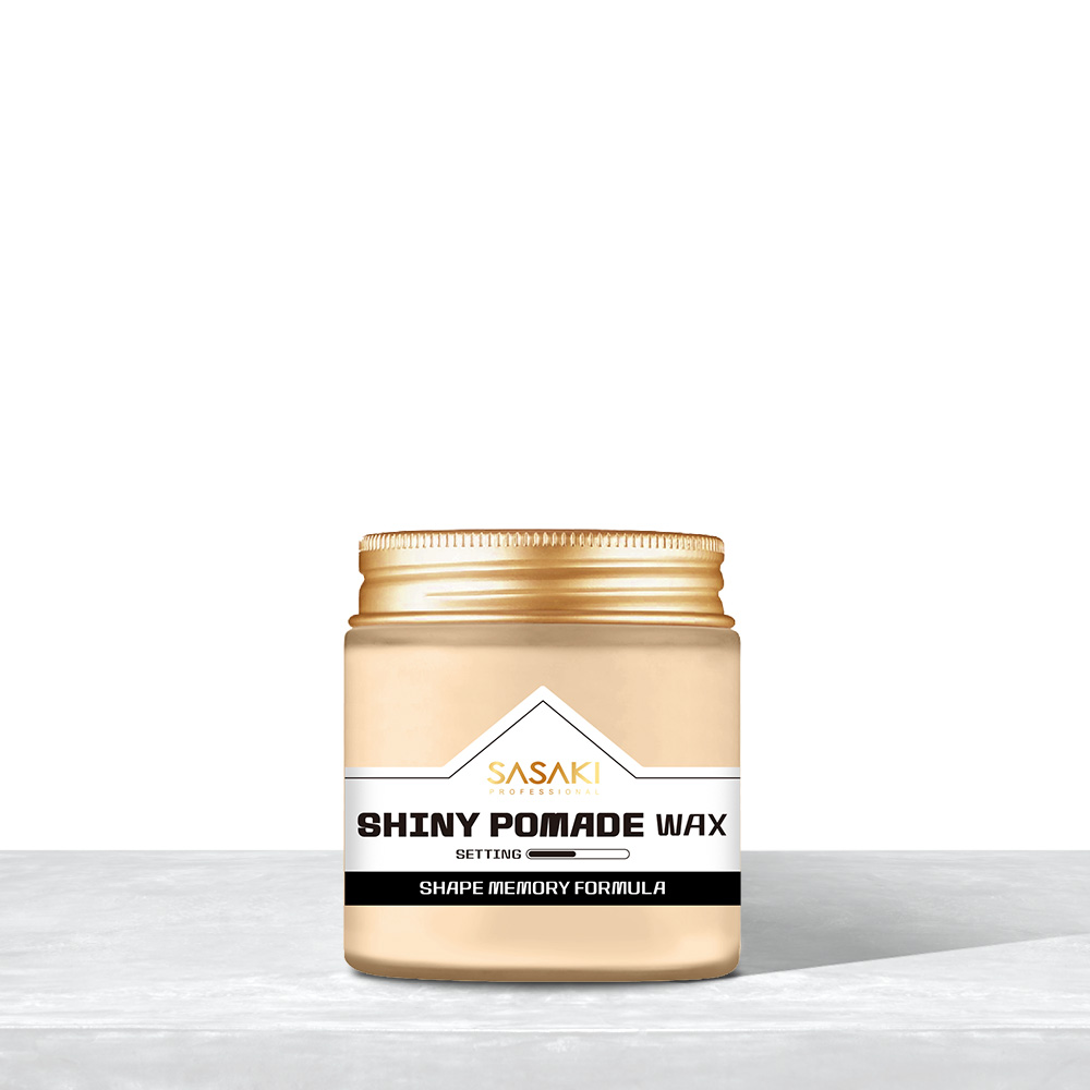 사사키 샤이니 포마드 왁스 100ml 미용실 수성 저자극