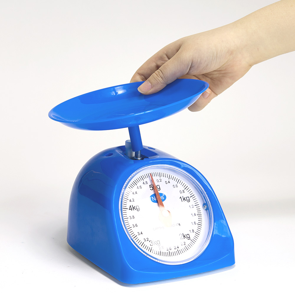 [캐스비] 교육용 앉은뱅이저울5kg 유아수학교구 교육용저울 무게측정 유아무게놀이 초등수학 - 상세 이미지 3