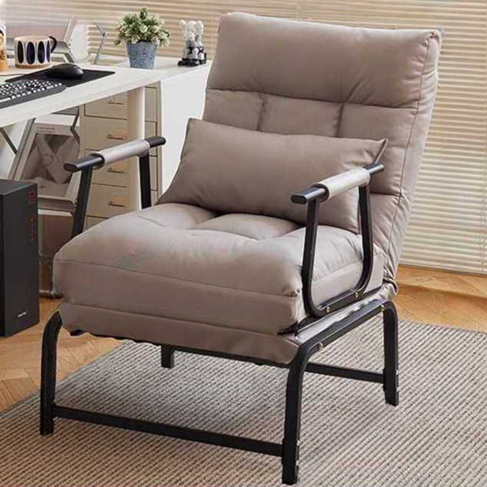 접이식 보호자 침대 병실 보조 간호용 체어 등받이 55CM 패브릭 - 상품 이미지