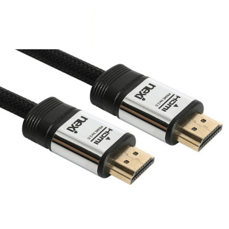 NX963 HDMI V2.0 샤이닝 블랙 케이블 1M
