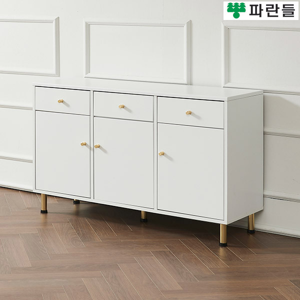 파란들가구 반하나 상판18T 1150 높은거실장A 다용도수납장