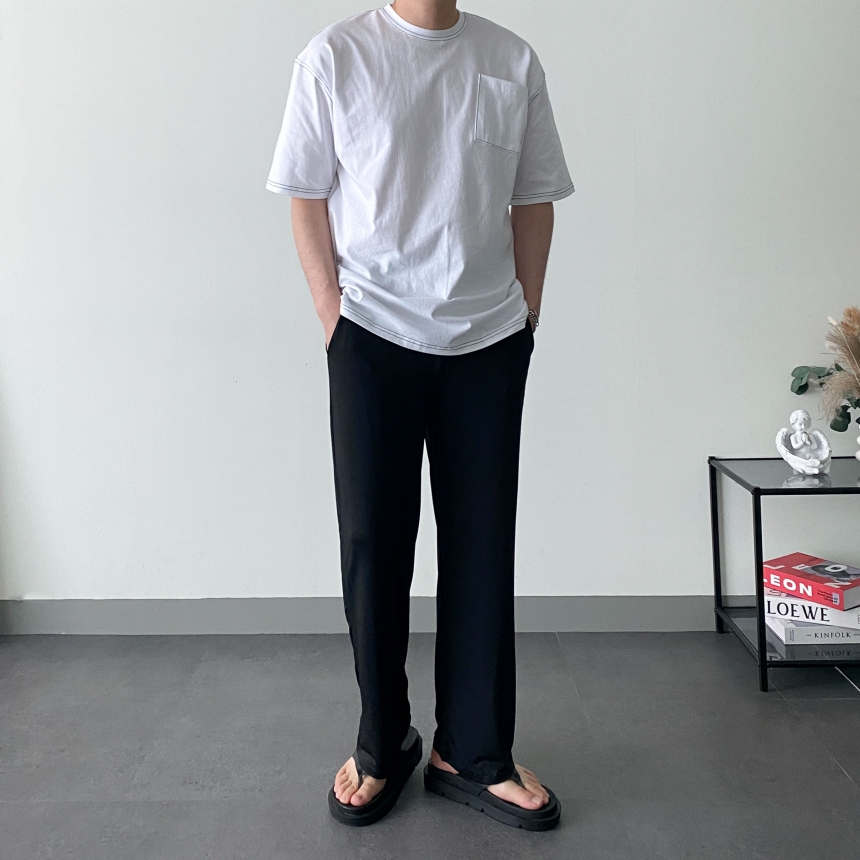 포켓반팔티 두꺼운반팔티 이미지 7