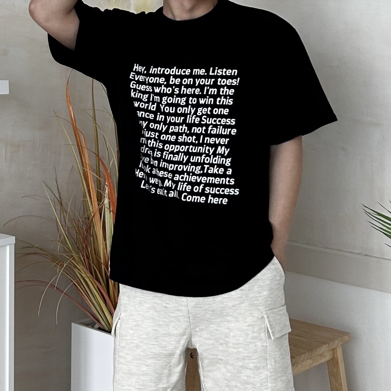 코튼티셔츠 두꺼운반팔티 오버핏반팔 이미지 7