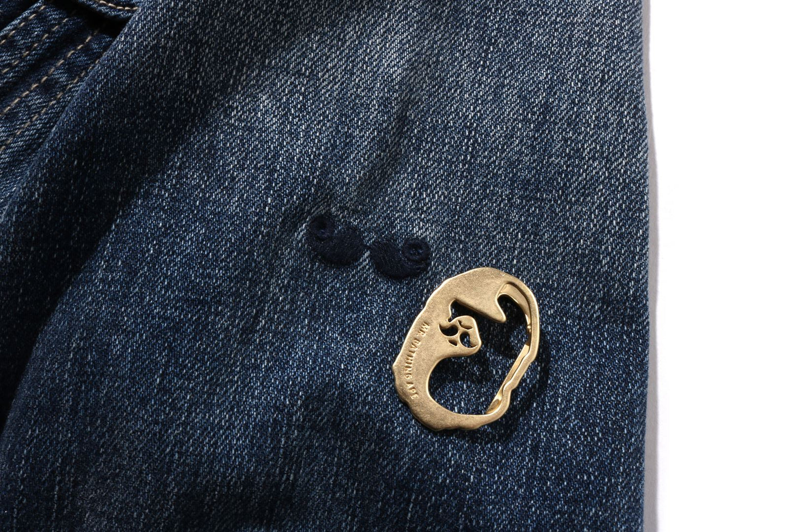 베이프 자켓 DENIM JACKET 4월 신상 7L30-140-307 - 상세 이미지 4