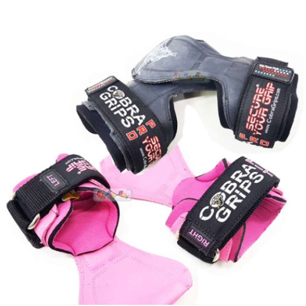 Cobra Grips/코브라 그립/리프팅장갑/헬스 손목보호대 PRO 블랙 - 상세 이미지 2