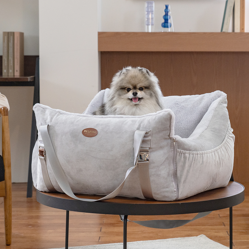 펫테일 셀러브리티 은나노 강아지 카시트 애견 차시트 리저브 대형 L