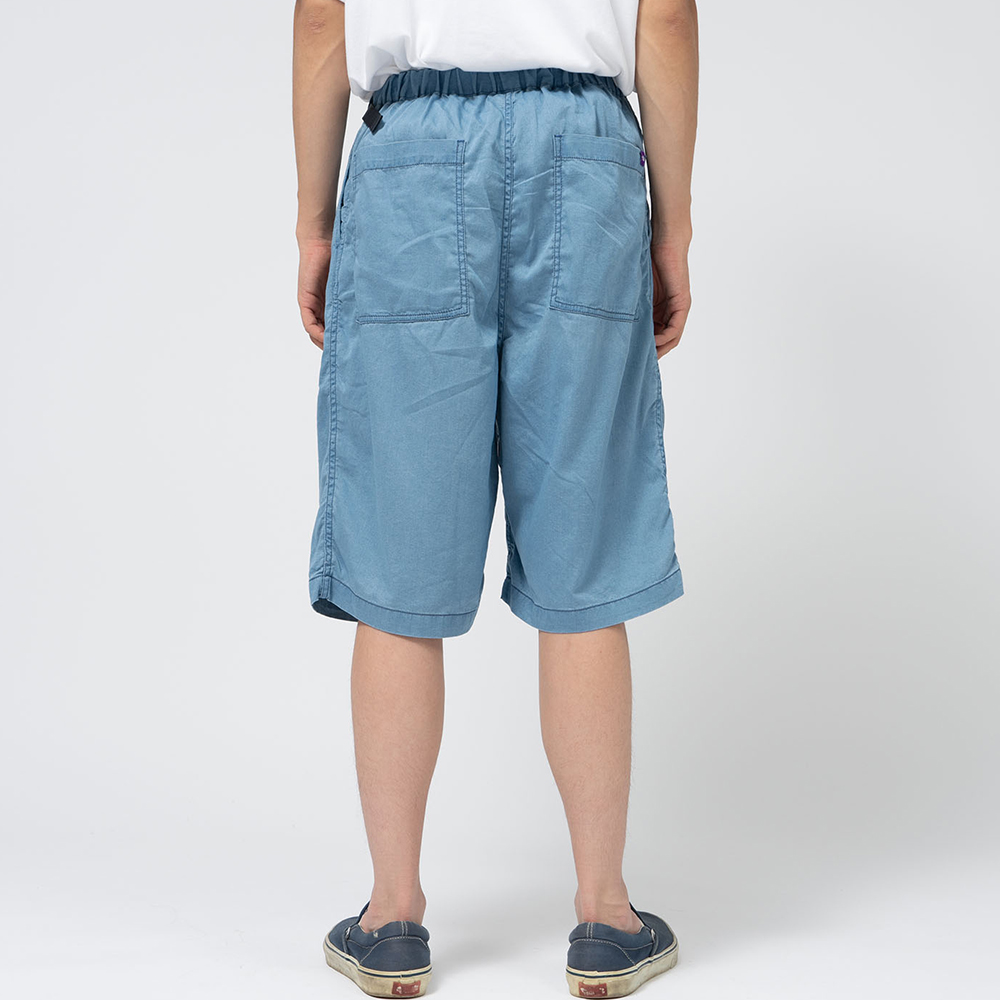 노스페이스퍼플라벨 인디고 필드 쇼츠 나나미카 25SS 남자 데님 팬츠 N25SD064 - 상세 이미지 5