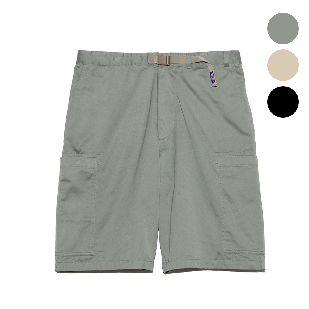 노스페이스퍼플라벨 치노 카고 포켓 필드 쇼츠 나나미카 25SS 남자 반바지 N25SD095 - 상품 이미지