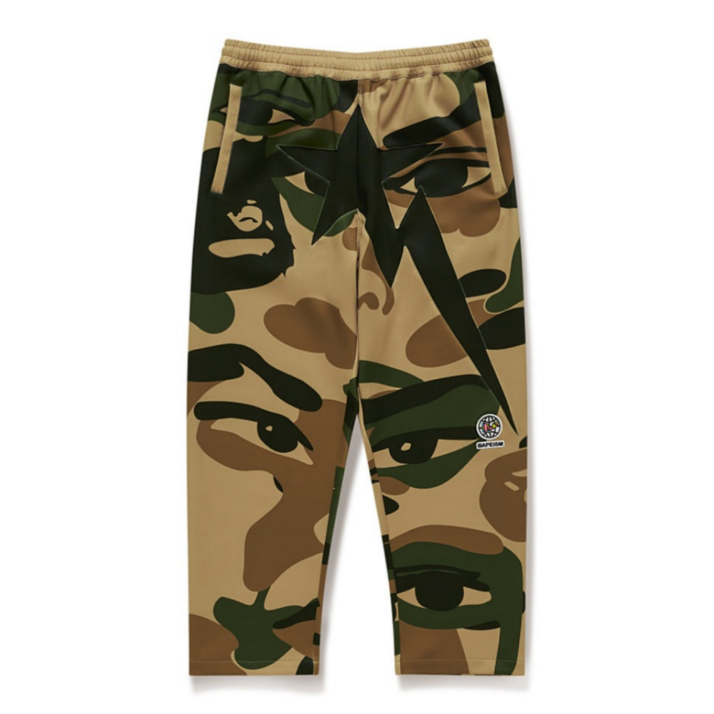 베이프 X KIDSUPER 바지 PATCHWORK TRACKPANTS 4월 신상 1L23-152-907 - 상품 이미지