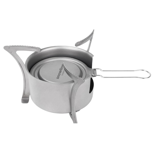 스노우라인 티타늄 알콜 스토브 캠핑 백패킹 알콜 고체연료 버너